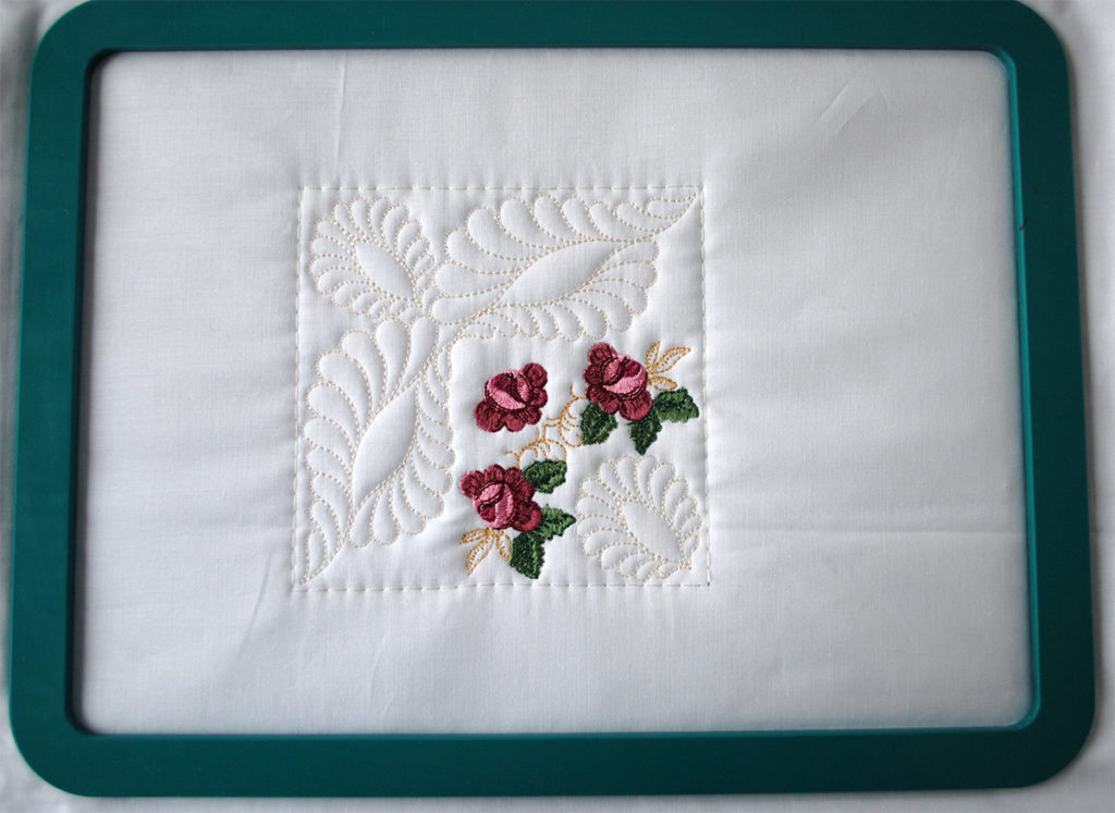 Design Positioning with Thumb Tacks and Basting Boxes Embroidery Tips