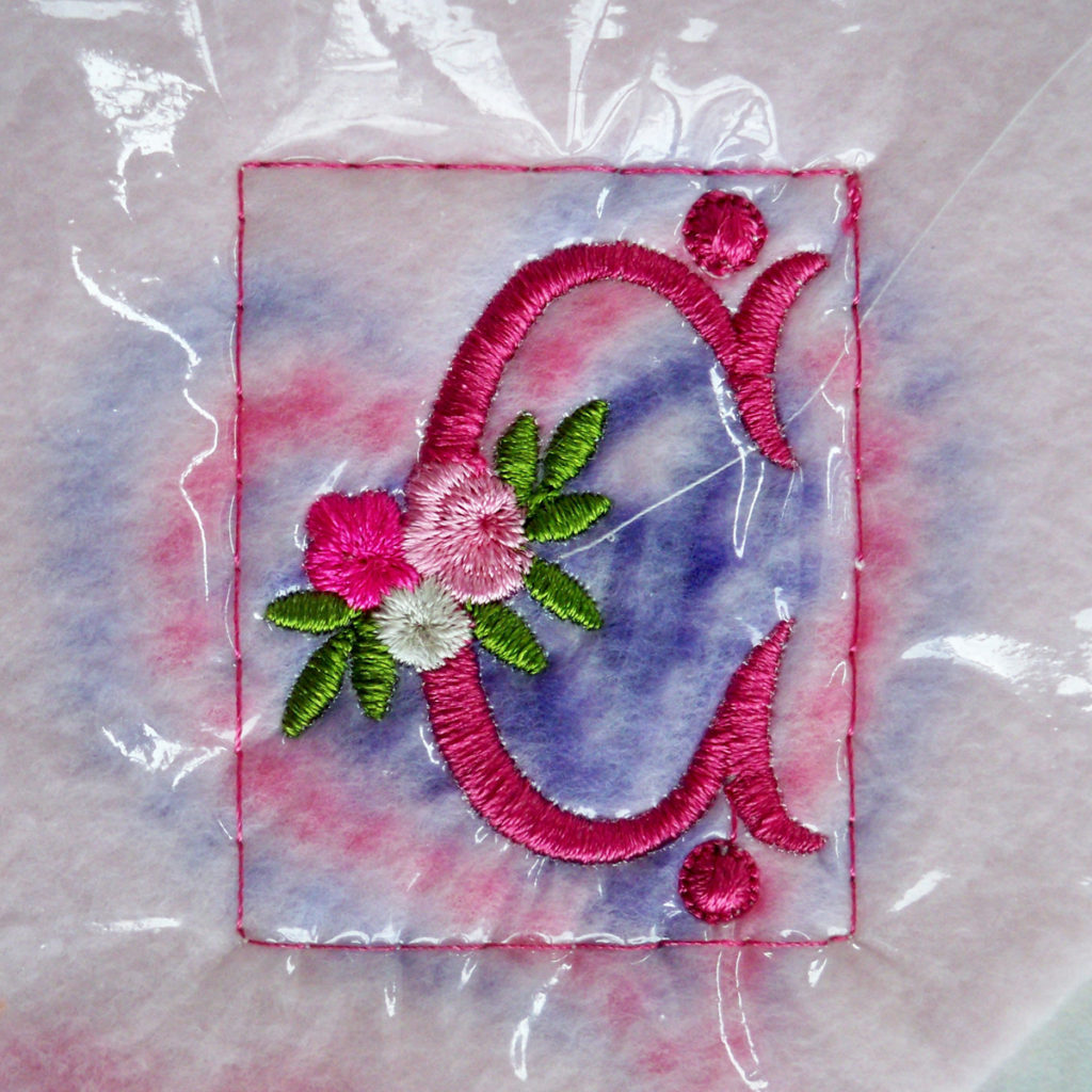 Monogrammed Fleece Blanket Embroidery Tips and Blog