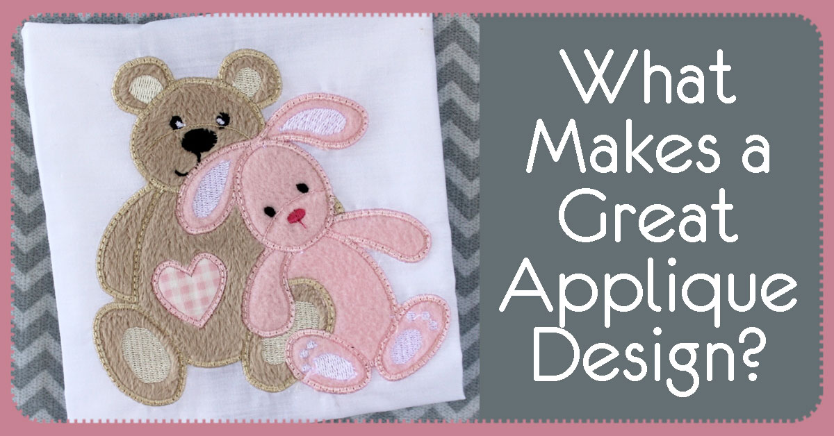 Looking for great applique designs for kids? This is what you need!