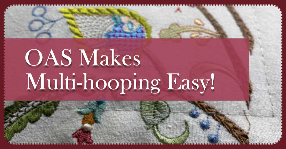 Multi Hooping Technique Archives Embroidery Tips and Blog
