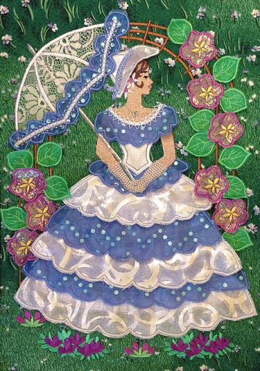 Anandas Divine Designs Secrets Of Embroidery Southern Belle Charlotte