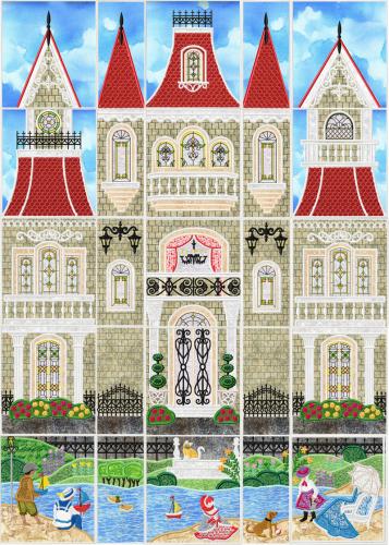 Anandas Divine Designs Secrets Of Embroidery Victorian Lake