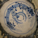 Oh Sew New  Secrets Of EmbroideryVintage Postal Cushion